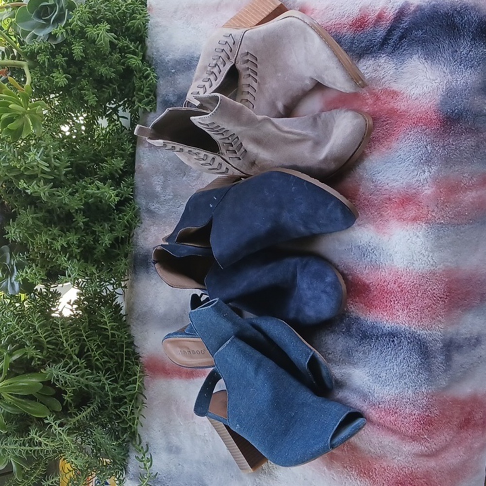 Booties and sandals
